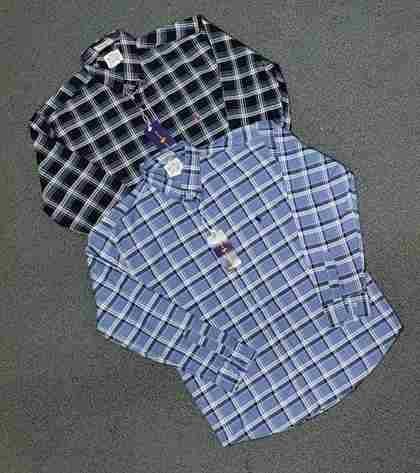 Men check shirts